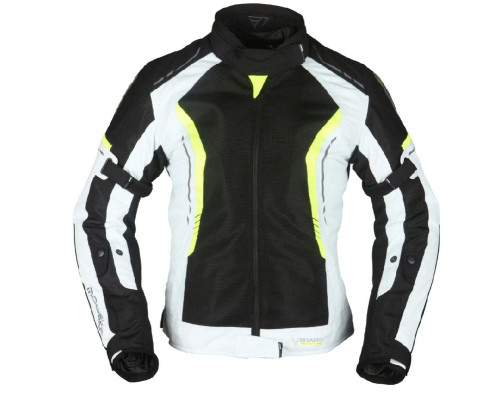 Куртка modeka khao air lady black-grey-neon розмір 44