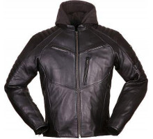 Шкіряна куртка modeka bad eddie колір чорний розмір xl