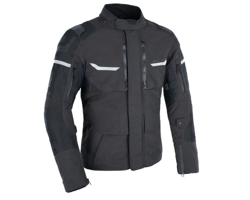 Довга куртка oxford stormland d2d tech колір чорний розмір xl