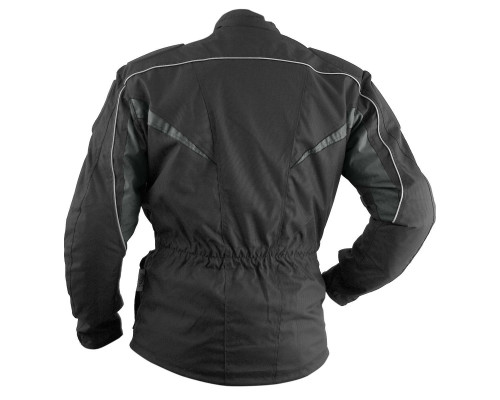 Довга текстильна куртка roleff з мембраною wind-tex, модель, чорний, розмір 4xl
