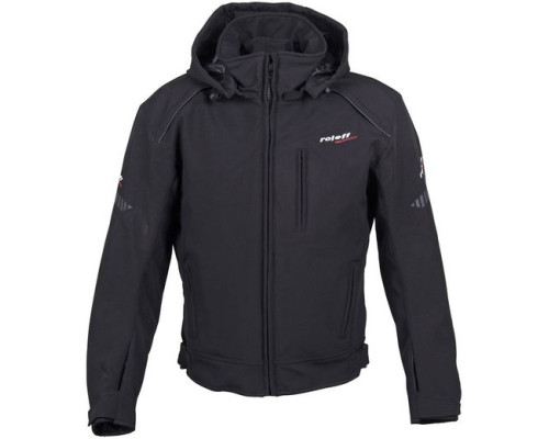 roleff текстильна куртка softshell коротка модель ro1513 (3в1) колір чорний розмір m