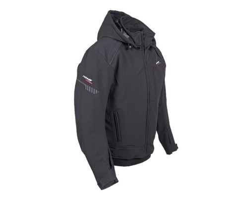 roleff текстильна куртка softshell коротка модель ro1513 (3в1) колір чорний розмір m