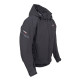 roleff текстильна куртка softshell коротка модель ro1513 (3в1) колір чорний розмір m