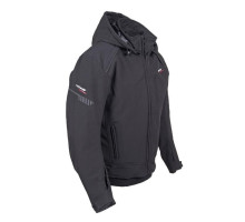 roleff текстильна куртка softshell коротка модель ro1513 (3в1) колір чорний розмір xl