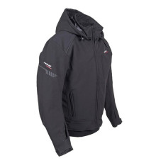roleff текстильна куртка softshell коротка модель ro1513 (3в1) колір чорний розмір xl