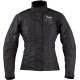 Roleff велика жіноча текстильна куртка коротка з мембраною wind-tex ladylike модель чорний розмір xxl