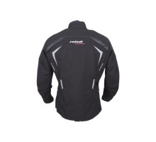 Roleff велика  довга текстильна куртка softshell модель ro1512 (3в1) колір чорний розмір s