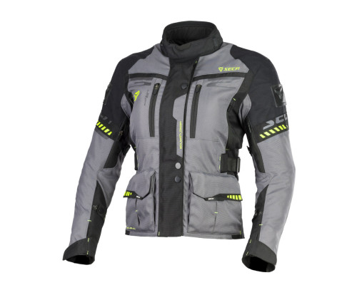 Мотоциклетна куртка seca модель arrakis ii lady color grey ds - промо z 999.00