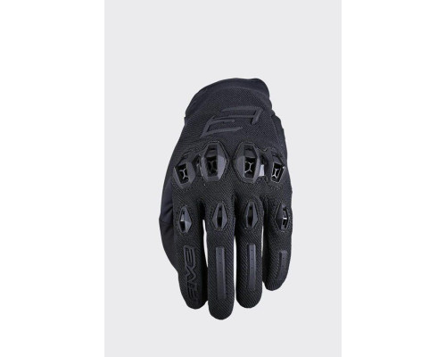 Five gloves шкіряно-текстильні рукавички stunt evo 2 колір чорний розмір 11 (xl)