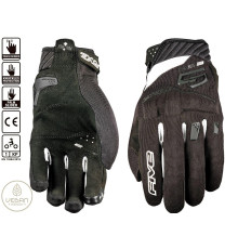 Five gloves жіночі текстильні рукавички rs3 evo woman колір чорний розмір 7