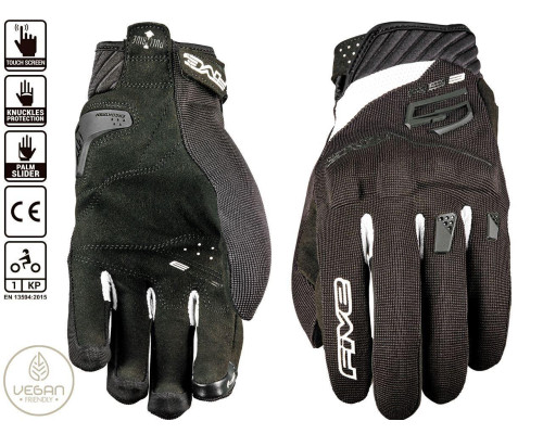 Five gloves жіночі текстильні рукавички rs3 evo woman колір чорний розмір 7