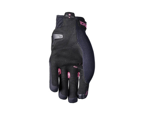 Five gloves жіночі текстильні рукавички rs3 evo woman колір чорний/рожевий flow розмір 8
