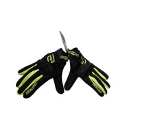 Five gloves globe evo textile gloves колір чорний/жовтий flow розмір 9 (m)
