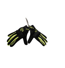 Five gloves globe evo textile gloves колір чорний/жовтий flow розмір 9 (m)