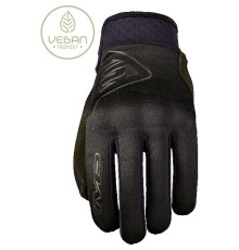 Five gloves globe woman жіночі текстильні рукавички колір чорний розмір 7