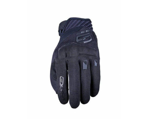 Five gloves текстильні рукавички rs3 evo колір чорний розмір 11