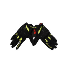 Five gloves rs3 evo textile gloves колір чорний/жовтий flow розмір 13
