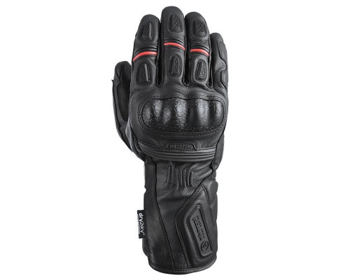 Шкіряні рукавички oxford довгі mondial ms tech колір чорний розмір m