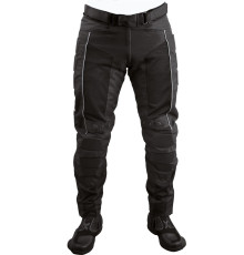 Текстильні штани roleff promotion зі знімною мембраною модель z-liner mesh (2in1-detachable membrane) колір чорний розмір 3xl