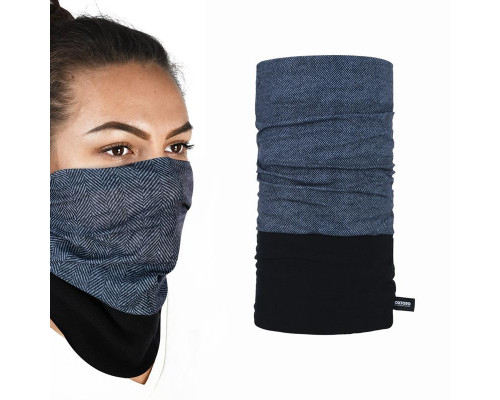 Oxford snug комір-ялинка сірий