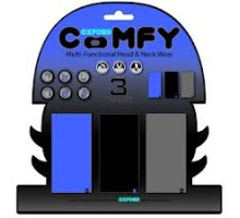 Наший мультифункціональний oxford вітрозахивний comfy 3 шт. в упаковці колір синій/чорний/сірий