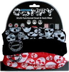 Наший мультифункціональний oxford вітрозахивний comfy 3 шт. в упаковкі кольор skuls (черепа)