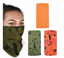 Наший мультифункціональний oxford вітрозахивний comfy havoc оранжевий 3 шт. в упаковці колір камуфляж/червоний/помаранчевий