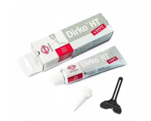 Artein gaskets silicone seal dirko ht grey 70ml (-60<>+315 градусів)