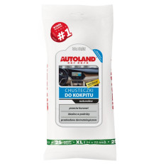 Autoland cockpit wipes натуральні (25 шт) (12)