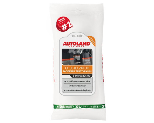 Autoland серветки для текстильної оббивки (25 шт) (12)
