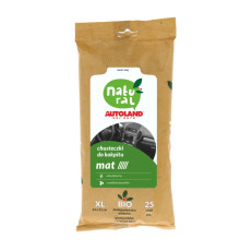 Autoland natural cockpit wipes матовий (25 шт) (12)