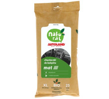 Autoland natural cockpit wipes матовий (25 шт) (12)