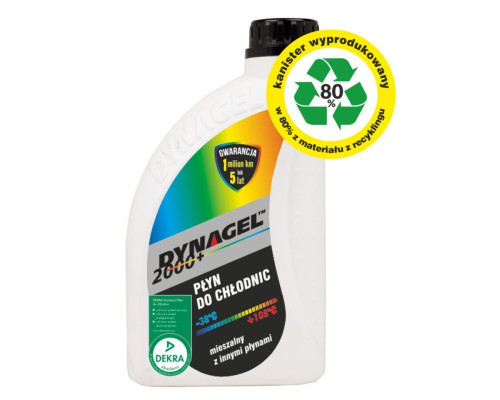 Autoland охолоджуюча рідина 1л dynagel 2000+ (12)