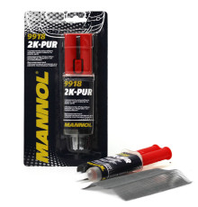 Mannol 9918 2k-pur - клей двокомпонентний для пластику 30g (9918) (144)