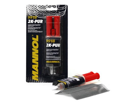 Mannol 9918 2k-pur - клей двокомпонентний для пластику 30g (9918) (144)