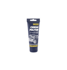 Mannol chrom politur 100 мл паста для очищення та догляду за хромом (9820) (80)