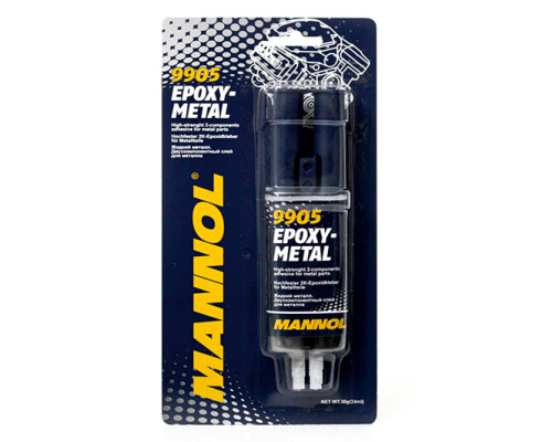 Mannol epoxy-metal - двокомпонентний клей для металу 30 г (9905) (144)