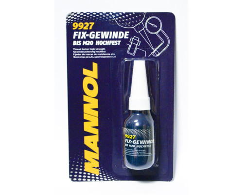 Mannol fix-gewinde hochfest - клей для ниток, червоний 'сильний' 10 мл (9927) (144)