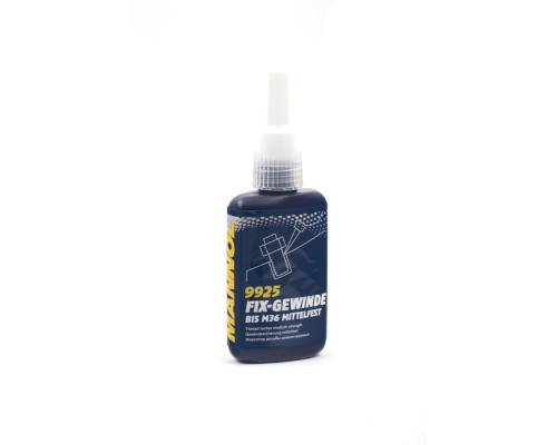 Mannol fix-gewinde mittelfest - клей для ниток, синій 'medium' 50ml (9925)