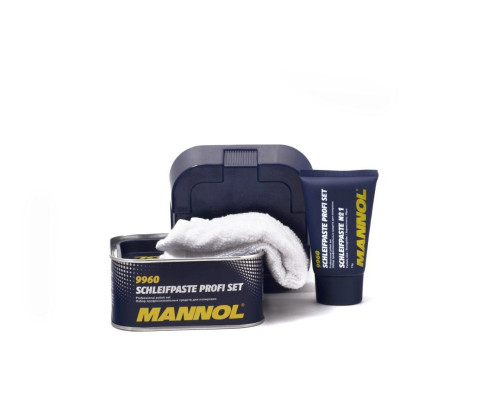 Mannol schleifpaste profi 400g - набір для полірування фарби (9960) (24)