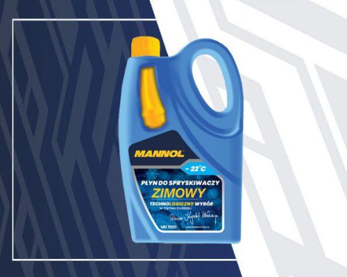 Mannol зимова склоомивальна рідина до - 22 градусів 4л (етил) (mn7000)