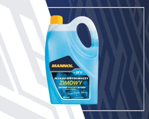 Склоомивальна рідина mannol winter до -22 градусів 4л (метанол) (mn8000)