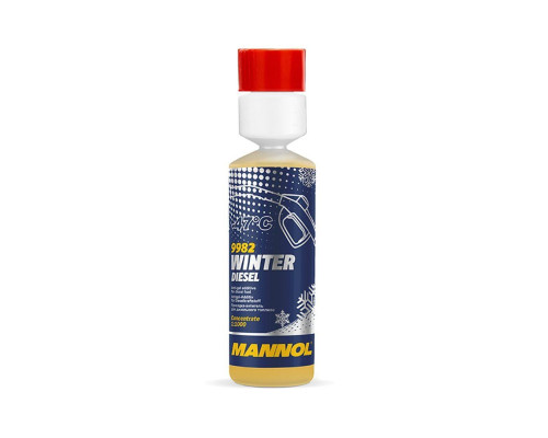 Mannolzzz winter diesel -47 st. 250мл - присадка в паливо зима (9982) (20)