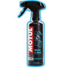 Motul e1 wash wax 400 мл очистювальний та захисний засіб (распорювальник)