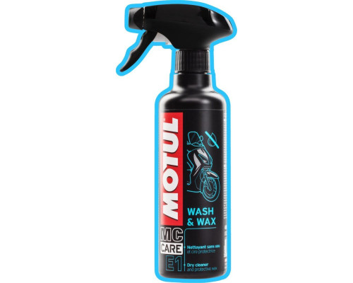 Motul e1 wash wax 400 мл очистювальний та захисний засіб (распорювальник)