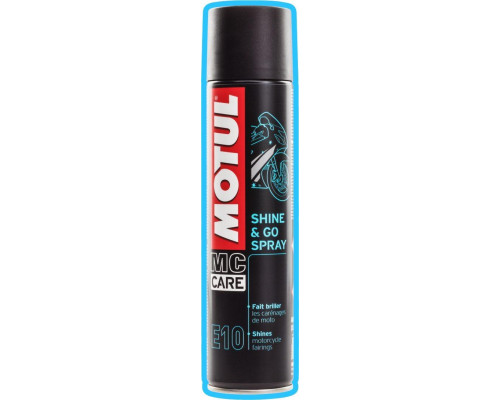 Motul e10 shine and go spray 0.4l (очищення та захист фарби)