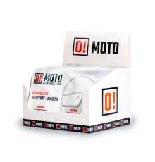 Omoto набір з 20 сухих та вологих серветок для шолому o!moto cleaning wipes bulk pack ідеально для лічилка