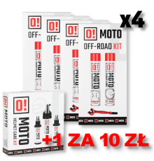 Omoto 4+1 набір для очищення та змащення ланцюг off road o! догляд та захист ланцюг 2+1 комплект з щіткою + комплект для догляду за шоломом omoto o! догляд за шоломом та захист