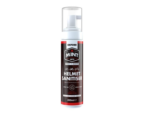 Oxford mint helmet sanitiser foam для дезінфекції та очищення внутрішньої частини шоломів/черевиків/рукавиць 200 мл