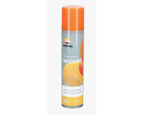 Repsol wizard limpia salpicaderos засіб для догляду за пластиком та обтікальниками 300 мл